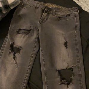 Black AE jeans Extreme Flex